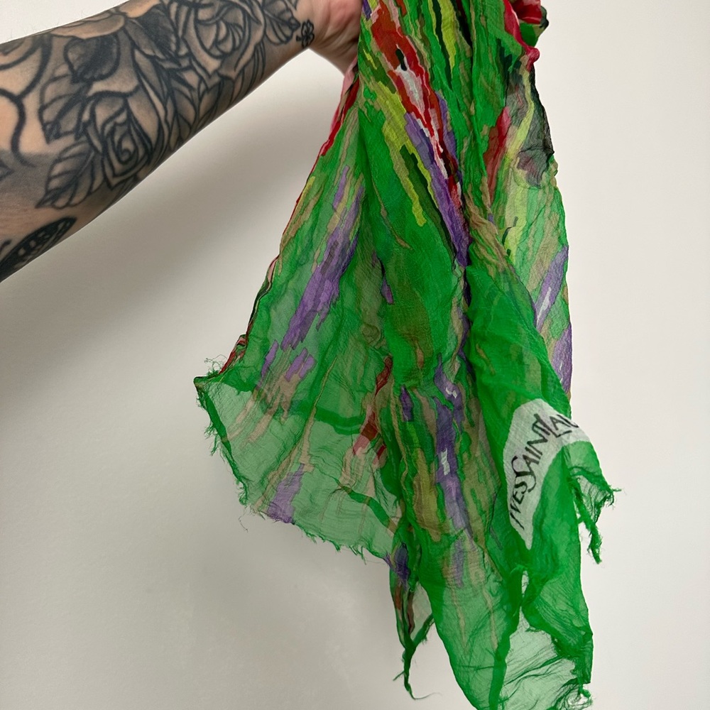 Vintage YSL scarf